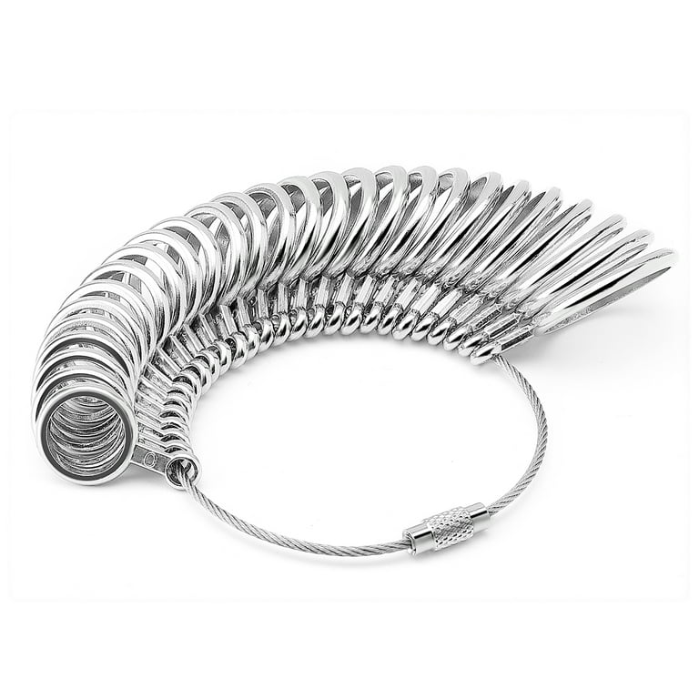 Jewelry Sizers Stainless Iron Ring Sizer Finger Ring Sizing