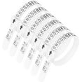 thumbnail image 1 of Ring Sizer Hong Kong Size 6Pcs Ring Ring 6 Pcs Ring Measure Standard Tool Scale Sizer Measurement Gauge Rings Measuring Tool Soft Ruler Jewelry Sizers (Ring ring measurement, 1 of 5