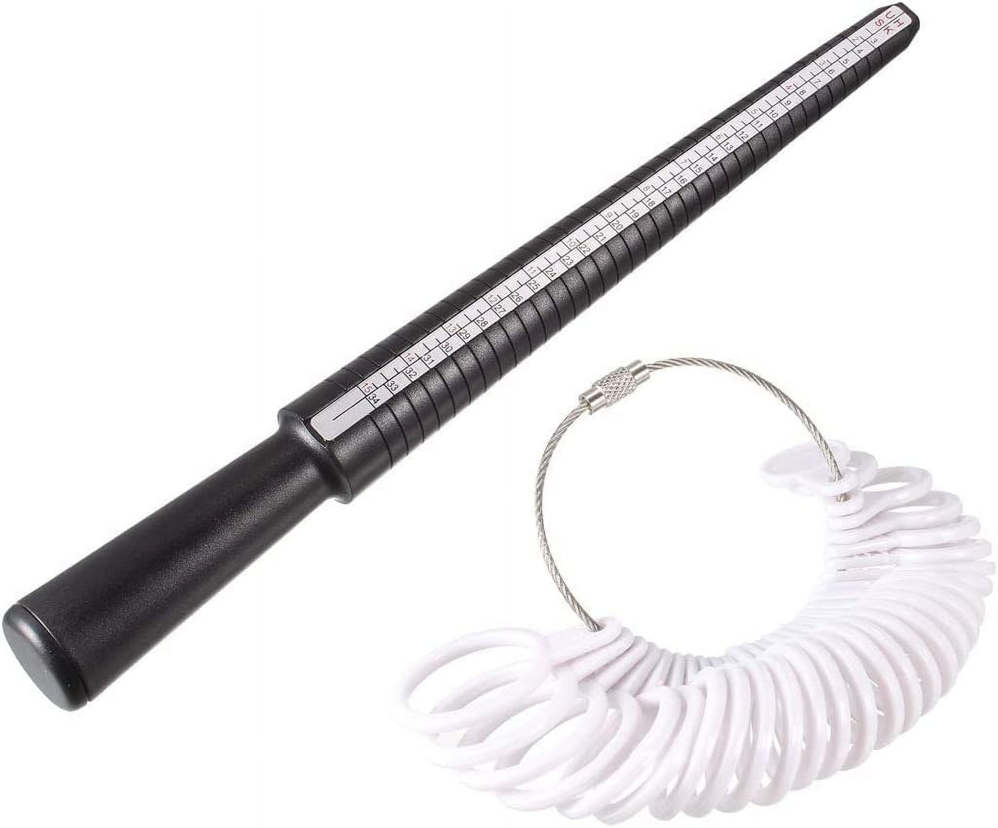 Ring Messstab Aus Holz - Ringgrößen-Messgerät Für Schmuckherstellung & Polieren