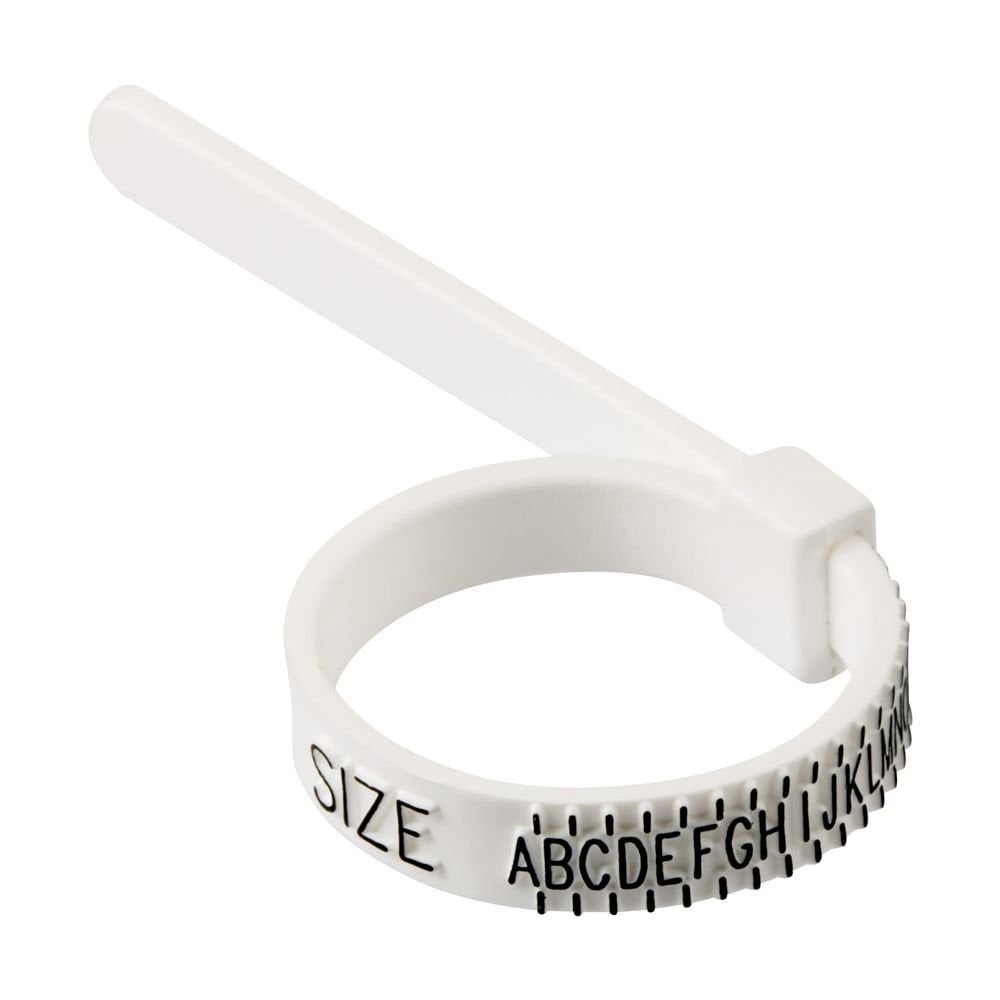 Ring Sizer Measures Ring Sizes UK A to Z with Ring Size Guide