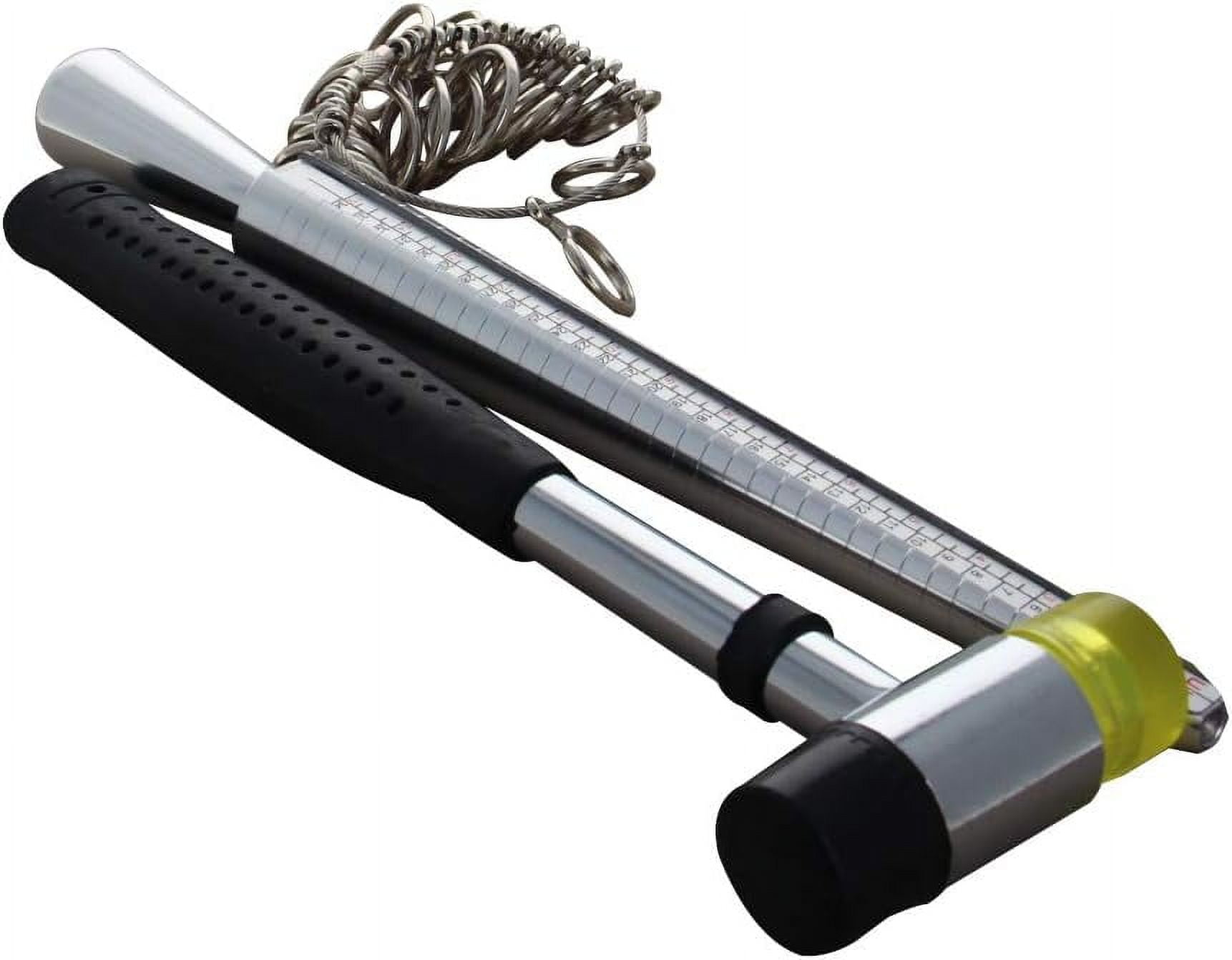 Buy 4Pcs/Set Metal Ring Sizer Mandrel Stick Finger Gauge Measure Hammer Jewelry Sizing Measuring Tools Diy