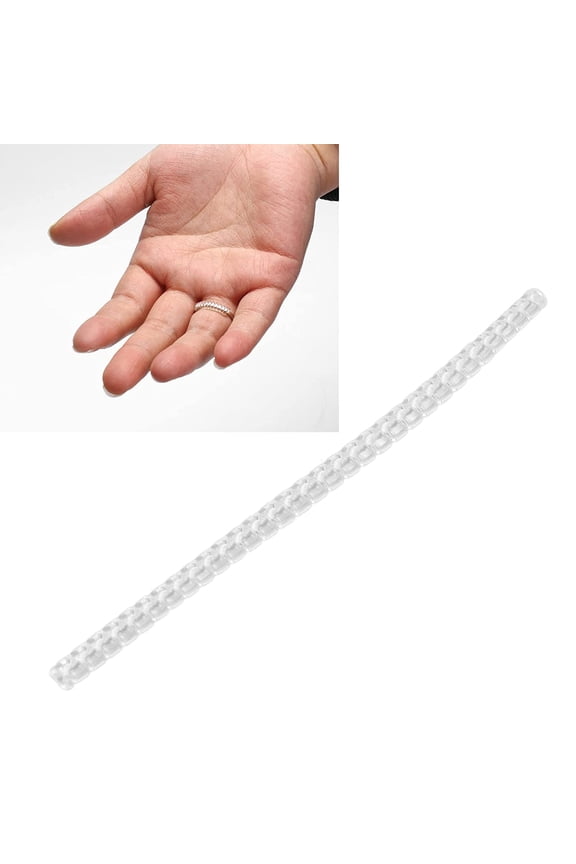 Ring Sizer Measuring Tool Reusable Finger, Reusable Finger Size Gauge Ruler, How to Use. Jewelry Sizing Tools, Reusable and Practical Jewelry Measure Belt, Ring Sizer Measuring Tool(5mm/0.20in)