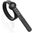 thumbnail image 1 of Ring Sizer Measuring Tool Reusable Finger Size Gauge Jewelry Sizing Tool 1-17 USA Rings Size (Black | White Printing), 1 of 5