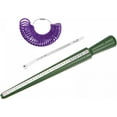 thumbnail image 1 of Ring Sizer Measuring Tool Set with Finger Size Gauge, Four Size Ring Stick Mandrel and ABS Reusable Rings, 1 of 5