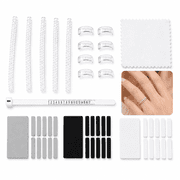 Ring Sizer Ring Adjusters Ring Size Adjuster Ring Guard for Loose Rings 18Pcs