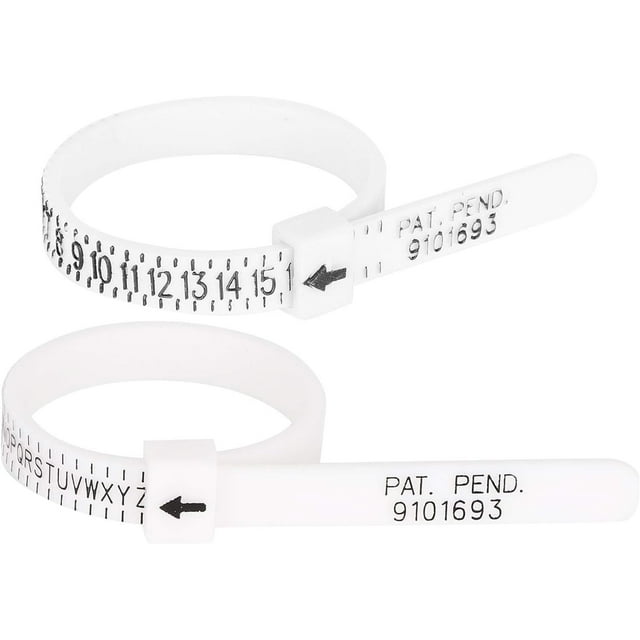 Ring Sizer Ring Measuring Tool Ring Size Guide Chart Soft Ruler Tool ...