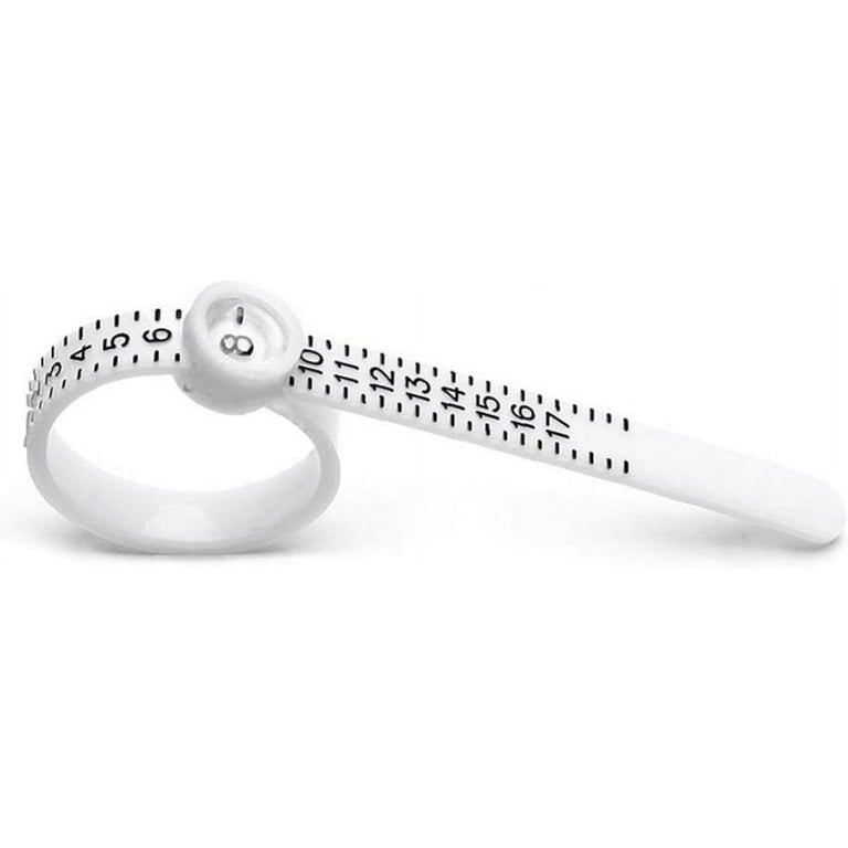 Ring Sizer Us, 1-17 Ring Measurement Tool with Ring Size Guide - Main Image