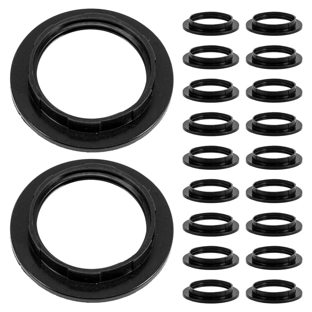ARTIBETTER Lampshade Ring Adapter 20pcs Set For Table Lamp Chandelier Replacement Parts Ring Collar