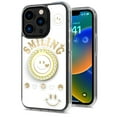 thumbnail image 1 of Ring Stand Case Compatible with Apple iPhone 8 Plus/7 Plus/6 6S Plus Smiling Glitter Ornament Bling Sparkle with Ring Stand Hybrid Hard Back Shell Cover [ White ], 1 of 6