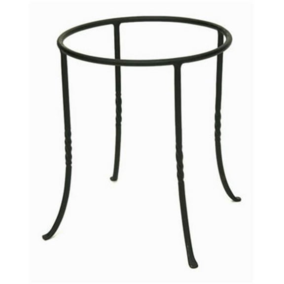 Ring Stand Patio Accent - Black Powdercoat