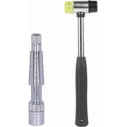 Ring Stretcher Tool Kit with Jewelry Rubber Mallet Ring Expander and Extender Tool for Ring Sizing Making and Repair