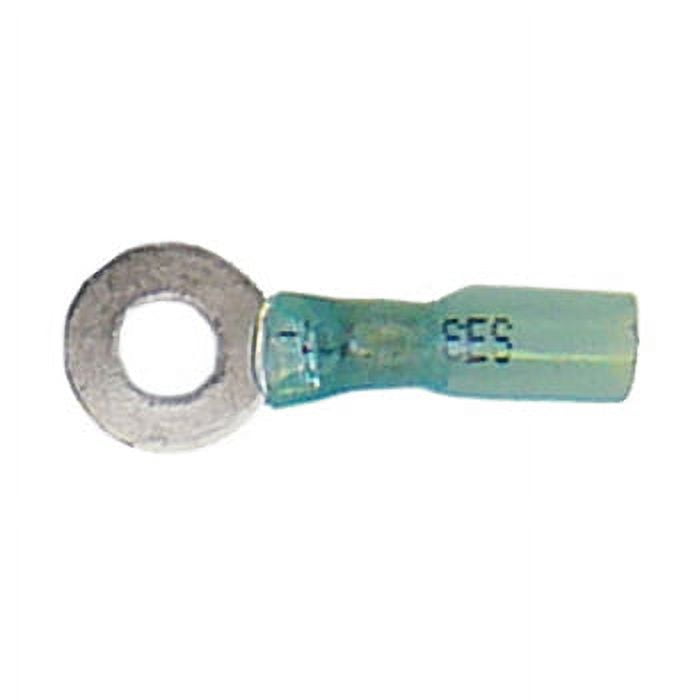Ring Terminal 1/4" Blue 25pk Blue Heat Shrink Pro #: BRT14 X-Ref #: 502545, 67-851689