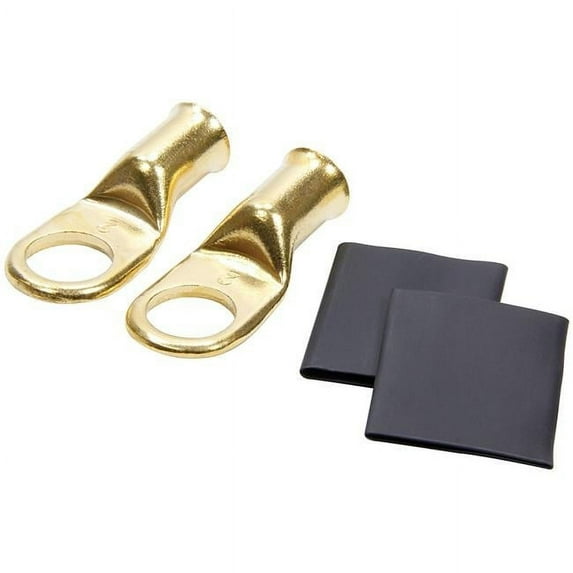 Ring Terminals 2 Gauge 0.50 in. Hole