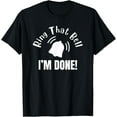 thumbnail image 1 of Ring That Bell, I’m Done Cancer Awareness Cancer Survivor T-Shirt, 1 of 4