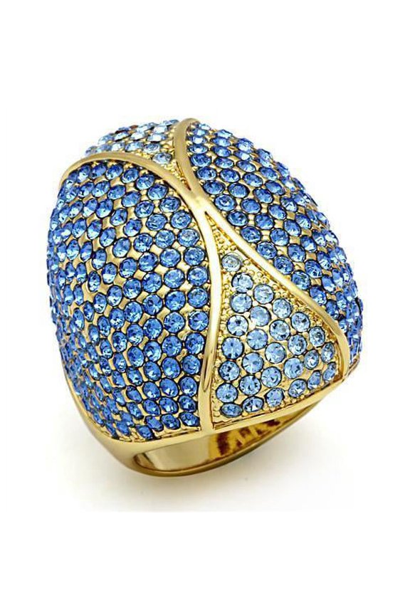 Ring Top GRD Crystal Multi LO2188 for Women Style Flash