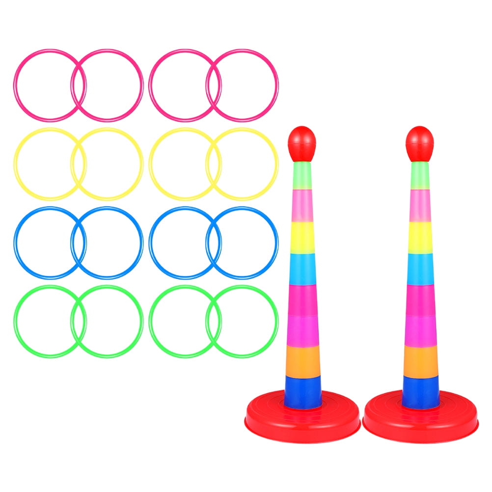 Ring Toss Educational Plaything Puzzle 2 Sets Childrens Toys Toddler
