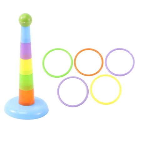 Ring Toss Game Kidsparty Training Parrotmulticolor Carnival Agility Children Throwing Sports