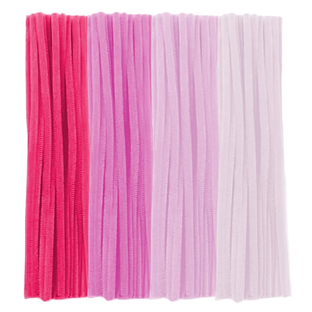 Fils Chenille Blancs Duveteux – 300 Pièces 12 Pouces – Pour Loisirs Créatifs Enfants