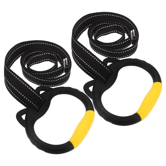 Ring Trainer Gymnastics Rings with Straps Exercise Rings Gymnastics Accessory Gym Ring Bar Pull up Rings Child