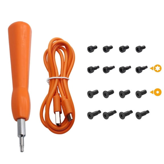 Ring Video Doorbell Pro 2 Kit Screwdriver Tool USB Charger Cable Drill Carbon Steel ABS Ring Doorbell Replacement Screws