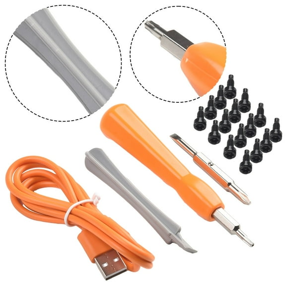 Ring Video Doorbell Pro 4 Kit Screwdriver Tool Usb Charger Cable Drill