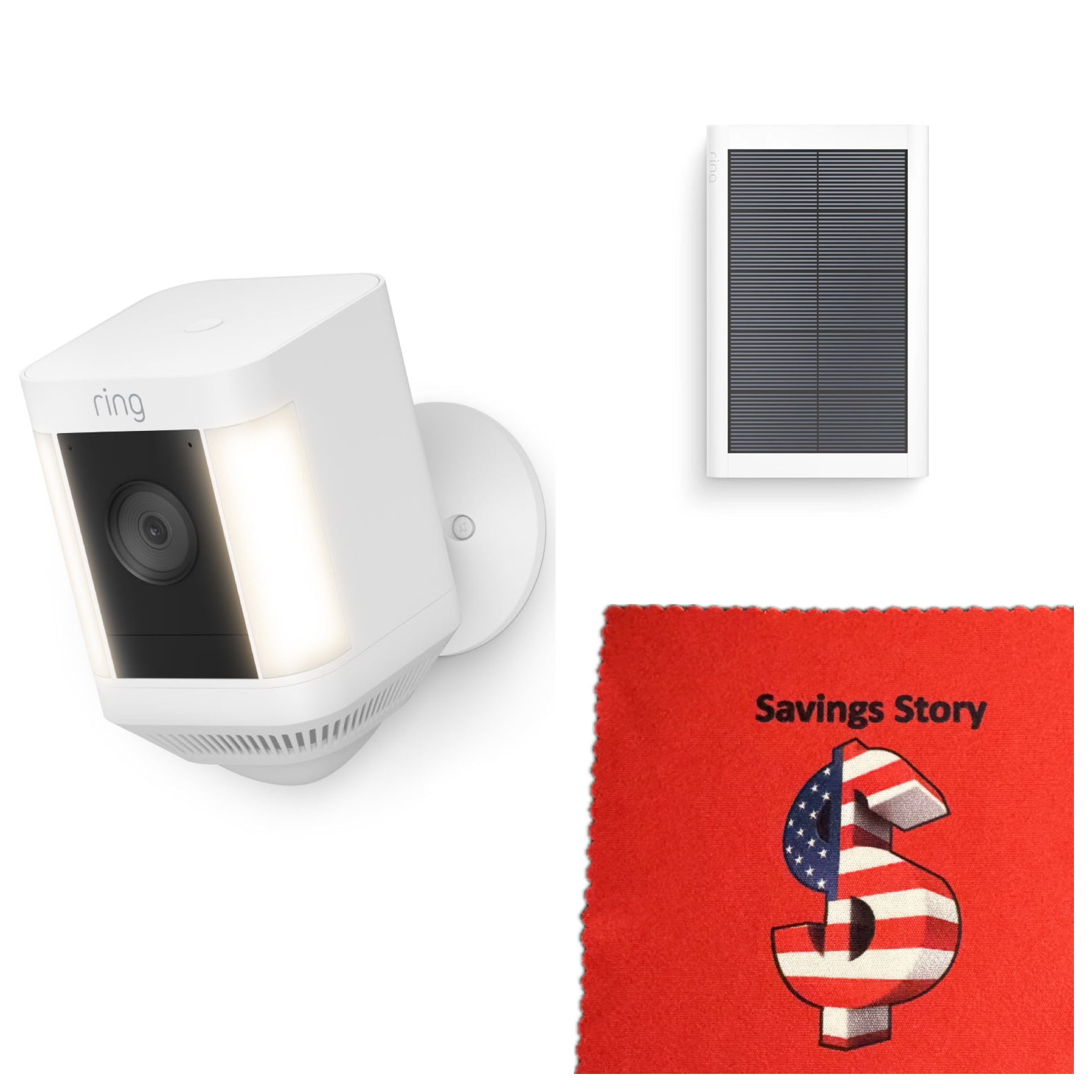 Ring spotlight cam solar bundle sales