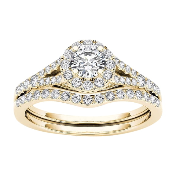 Ring for Women 925 Silver 14k Gold Rings Rings for Women Zircon Gold-plated Ring Rings Couple Inlaid Classic Jewelry Rings Rings In Jewelry Birthday Anniversary Jewelry Gift on Clearance