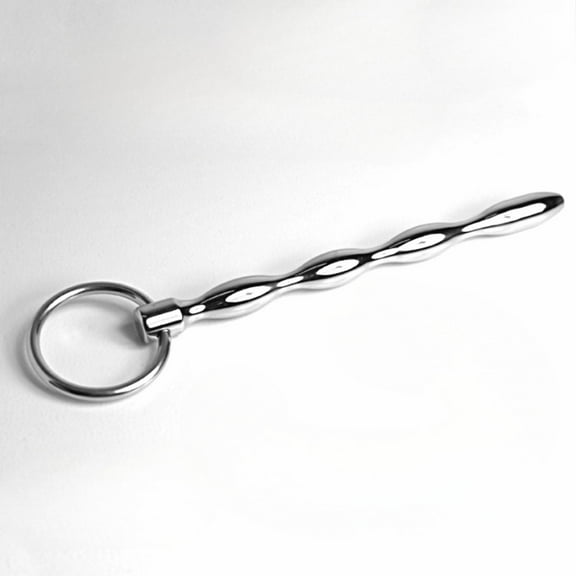 Ring at Top Silver Beads Massager Personal Massage Wand