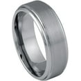 thumbnail image 1 of Ring for Men and Ladies ipauly inc Ring Brushed Center High Polished Beveled Edge – 8mm Wedding Band Ring Ideal Rings for Couples, 1 of 5
