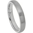 thumbnail image 1 of Ring for Men and Ladies ipauly inc Ring Brushed Domed Classic Style – 4mm Wedding Band Ring Ideal Rings for Couples, 1 of 5