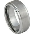 thumbnail image 1 of Ring for Men and Ladies ipauly inc Ring Flat Brushed Center Shiny Stepped Edge – 9mm Wedding Band Ring Ideal Rings for Couples, 1 of 5