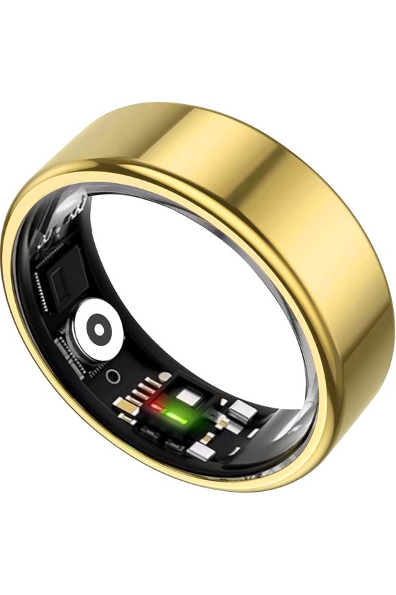 Ring for Women&Men-Activity/Sleep//HRV//Women's  -IP68 /Wearable-No Subscription Fee Required-Compatible with  &Android
