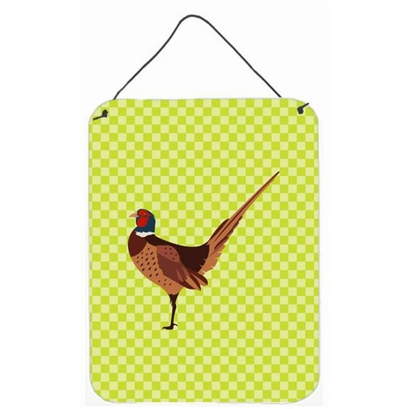 Ring-necked Common Pheasant Green Wall or Door Hanging Prints
