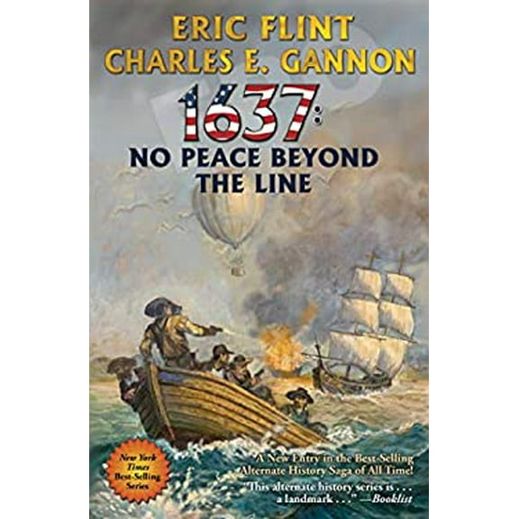 Pre-Owned 1637: No Peace Beyond the Line (Hardcover) 1982124962 9781982124960