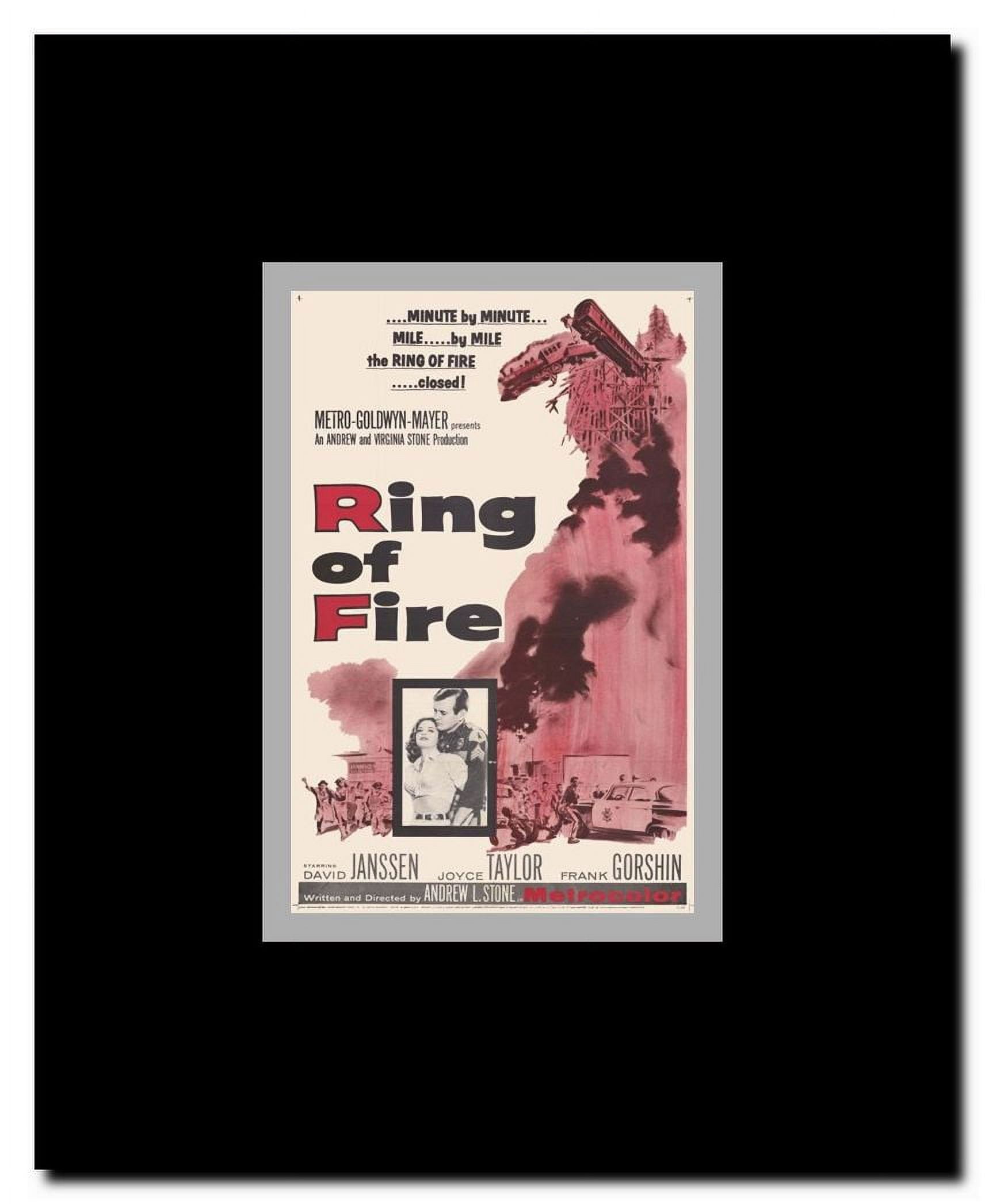 Ring of Fire Framed Movie Poster