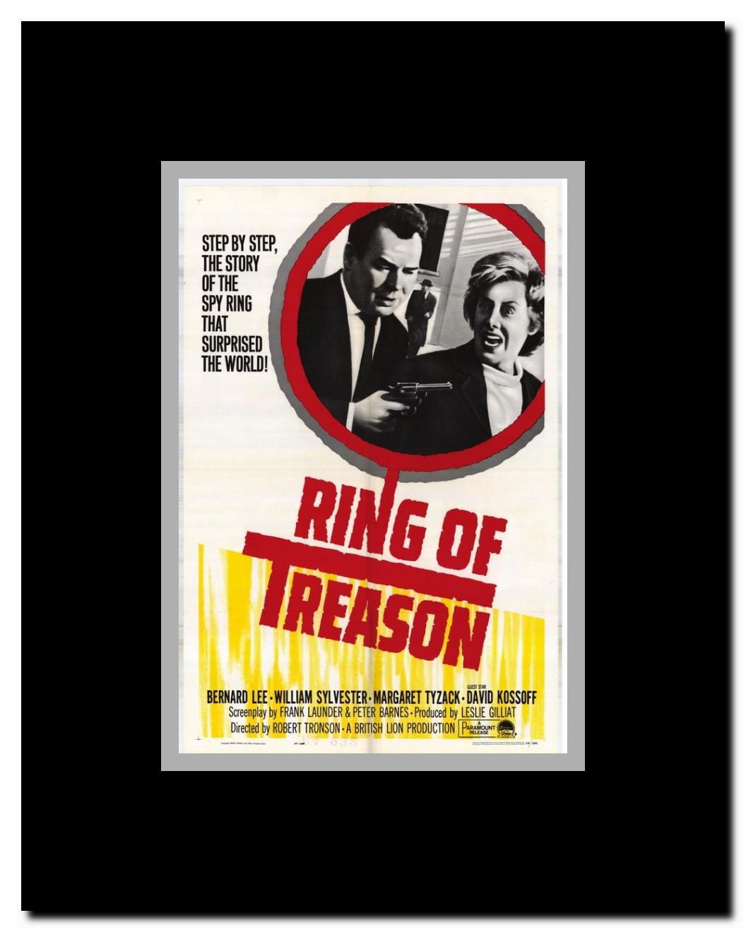 Ring of Treason Framed Movie Poster