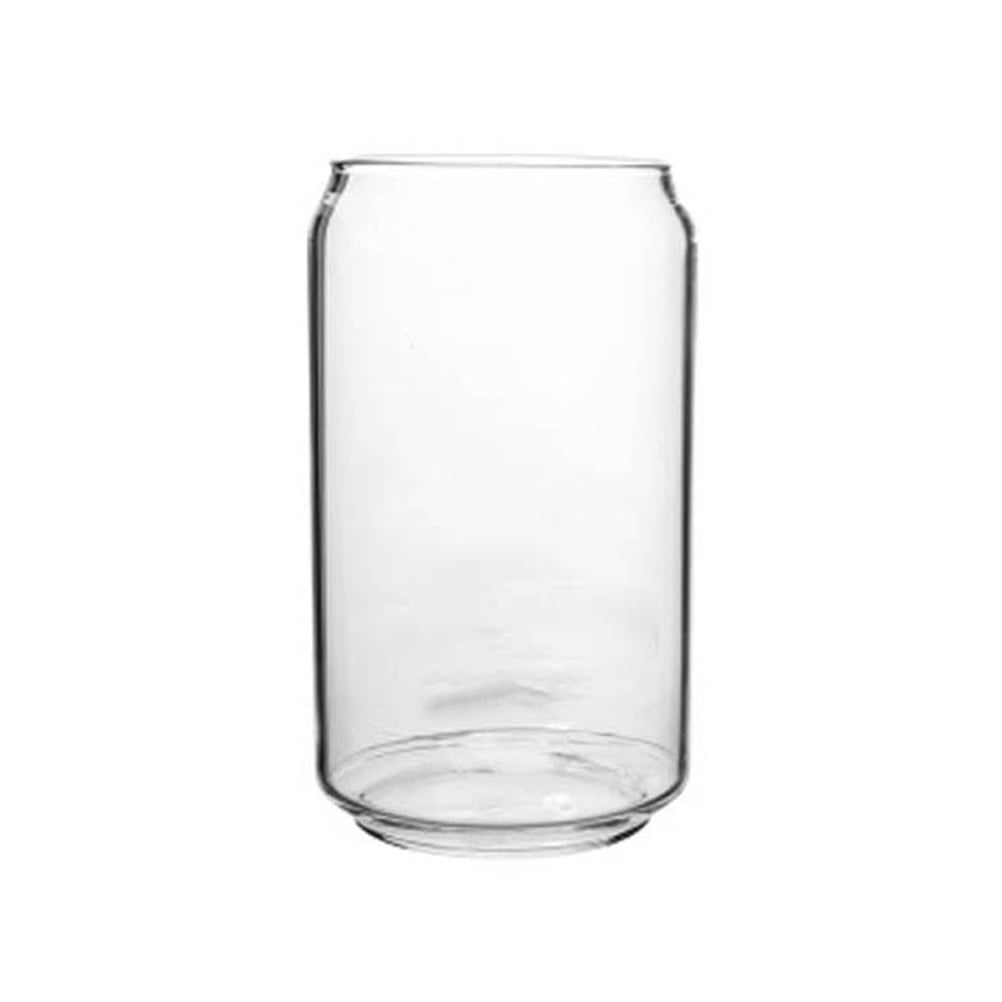 Ringpull Can Shaped Glass Cup Transparent Water Mug Practical Beer