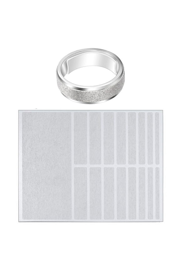 Ring size reduction, loose rings adjuster, invisible ring size for wide ring fixation