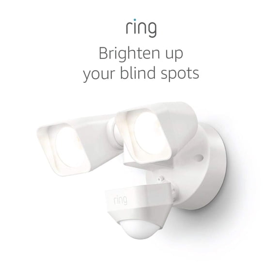 Ring with Floodlight Wired White