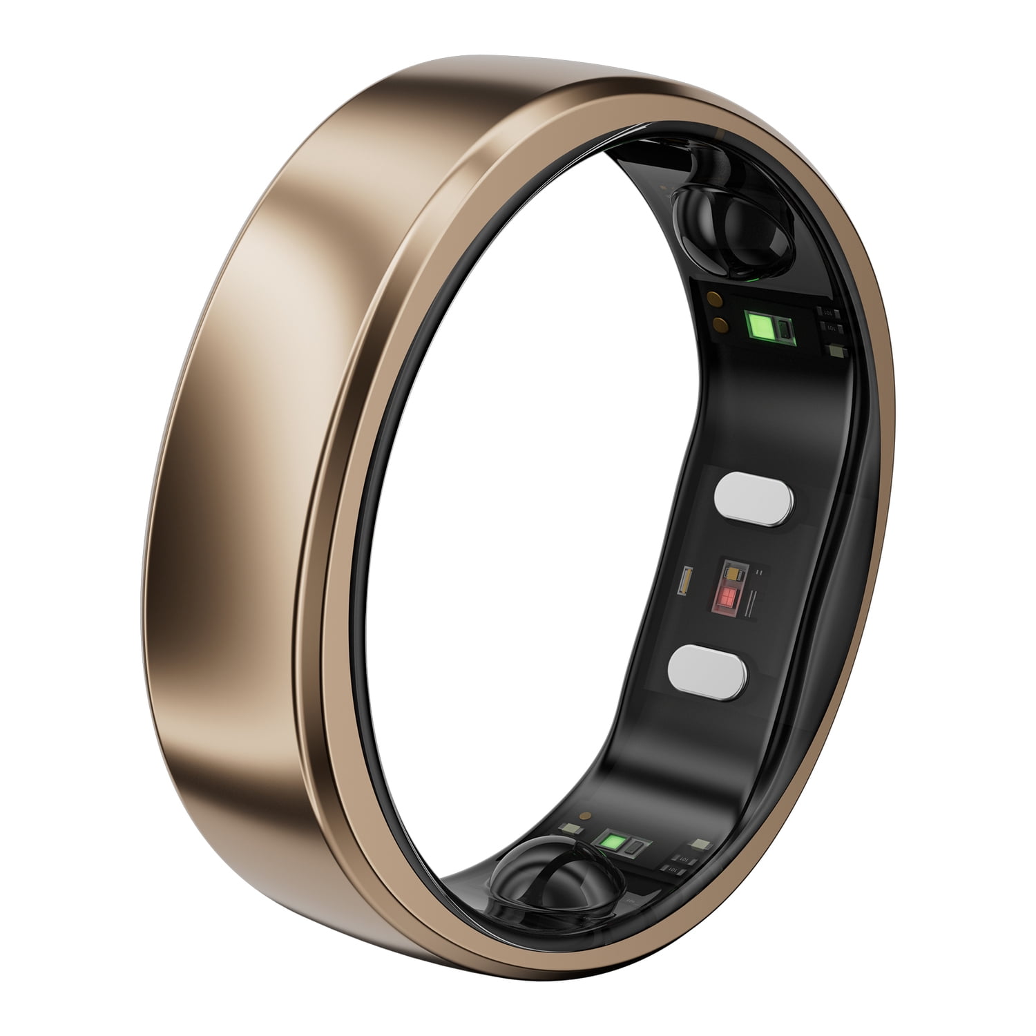 RingConn Gen 2 Air Ultra-Thin Smart Ring with Health Tracking and AI (Size 9; Dune Gold)