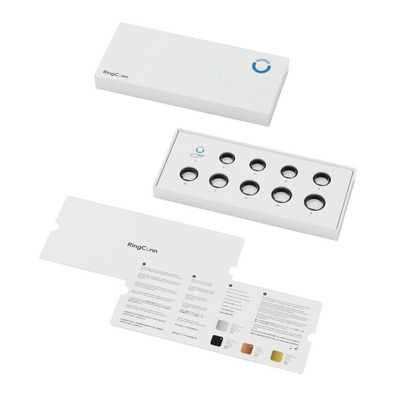 RingConn Gen 2 Smart Ring Sizing Kit, Size before You Buy to Choose between 9 Gen 2 Ring Sizes 122010003