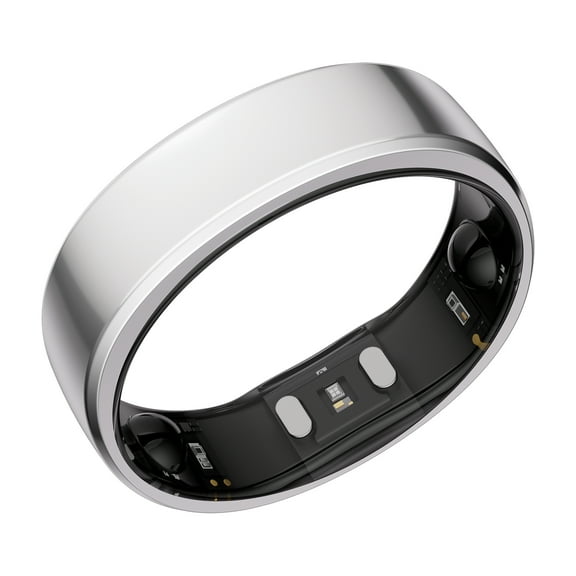 RingConn Gen 2 Ultra-Thin Smart Ring with Monitoring and Health Tracking (Size 6; Future Silver), 123030601