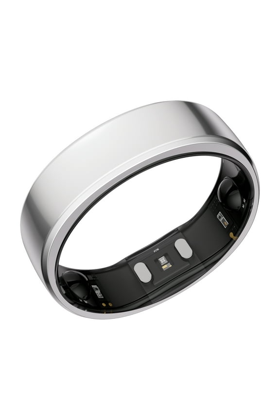 Gen 2 Ultra-Thin Smart Ring with Monitoring and Health Tracking (Size 6; Future Silver), 123030601