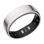RingConn Gen 2 Ultra-Thin Smart Ring with Monitoring and Health Tracking Size 6; Future Silver, 123030601