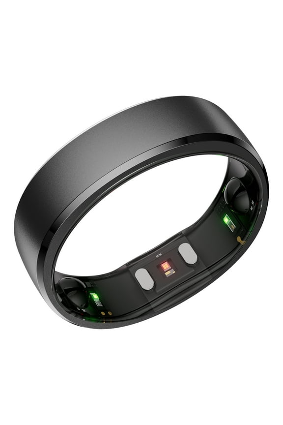 Gen 2 Ultra-Thin Smart Ring with Monitoring and Health Tracking (Size 9; Matte Black), 123030905
