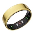thumbnail image 1 of RingConn Gen 2 Ultra-Thin Smart Ring with Sleep Apnea Monitoring and Health Tracking, Size 9, Royal Gold, 1 of 10
