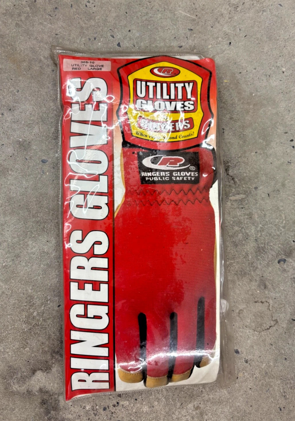 Ringer Utility Ranger Gloves Red&Tan Size Large Brand New