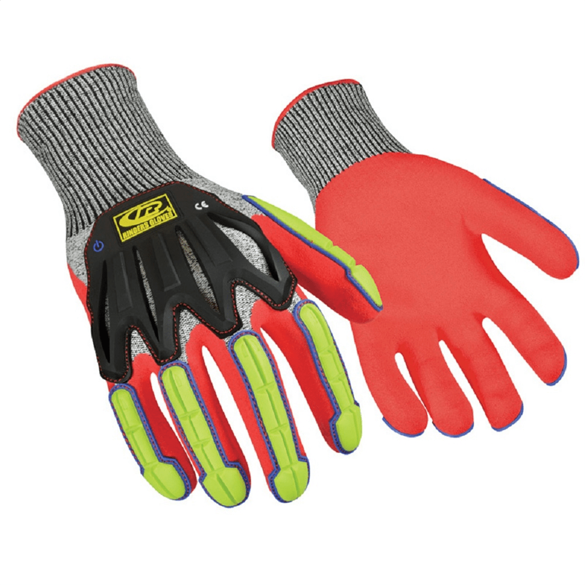 Ringers Gloves 065 R-Flex Impact Nitrile - Light Duty Impact Glove ...