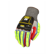 Ringers Gloves 065 R-Flex Impact Nitrile - Light Duty Impact Glove, Full Flexibility, X-Large