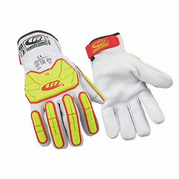 Ringers Gloves Leather Impact Gloves, Cut Level A5 ,Uncoated ,XL 1 PR 665-11